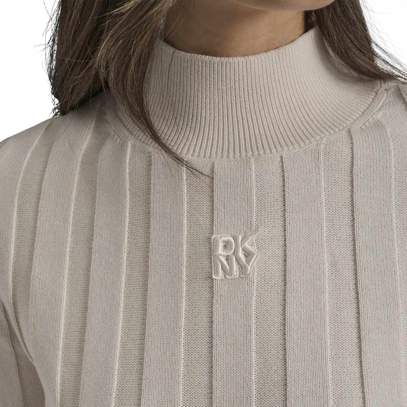 CARDIGAN MUJER DKNY BEIGE - 6