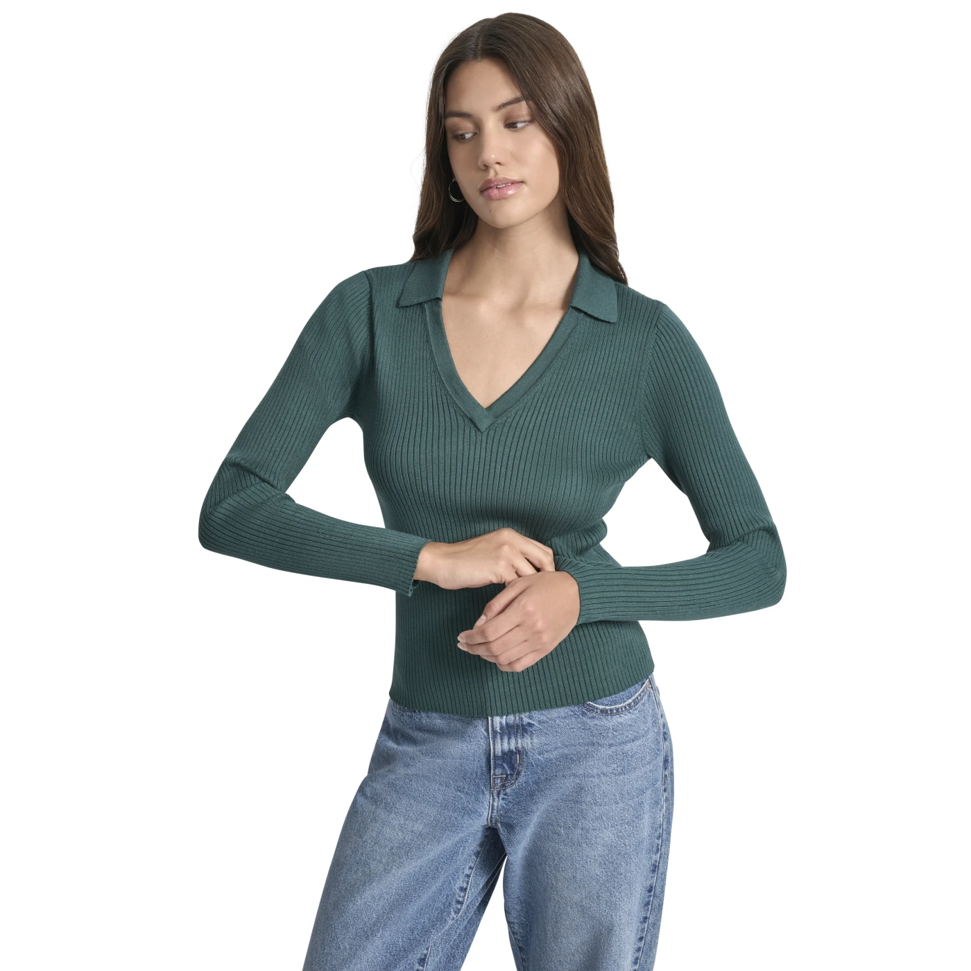 BLUSA MUJER DKNY VERDE - 1