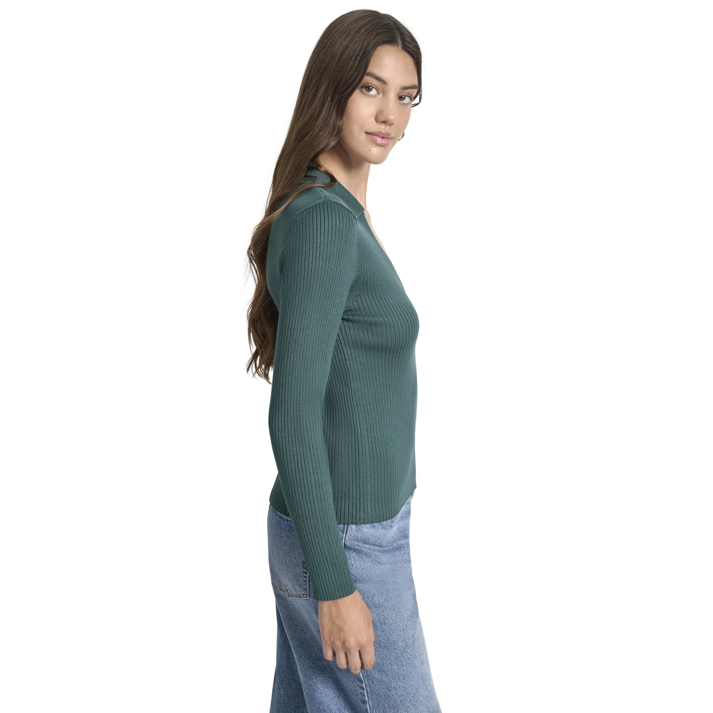 BLUSA MUJER DKNY VERDE - 3