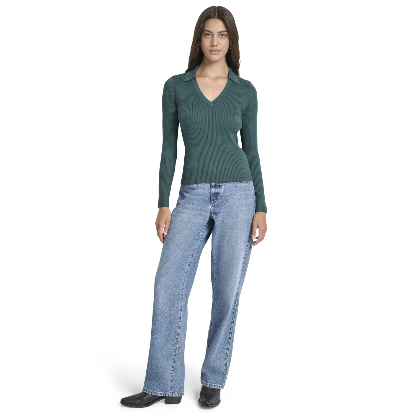 BLUSA MUJER DKNY VERDE - 4