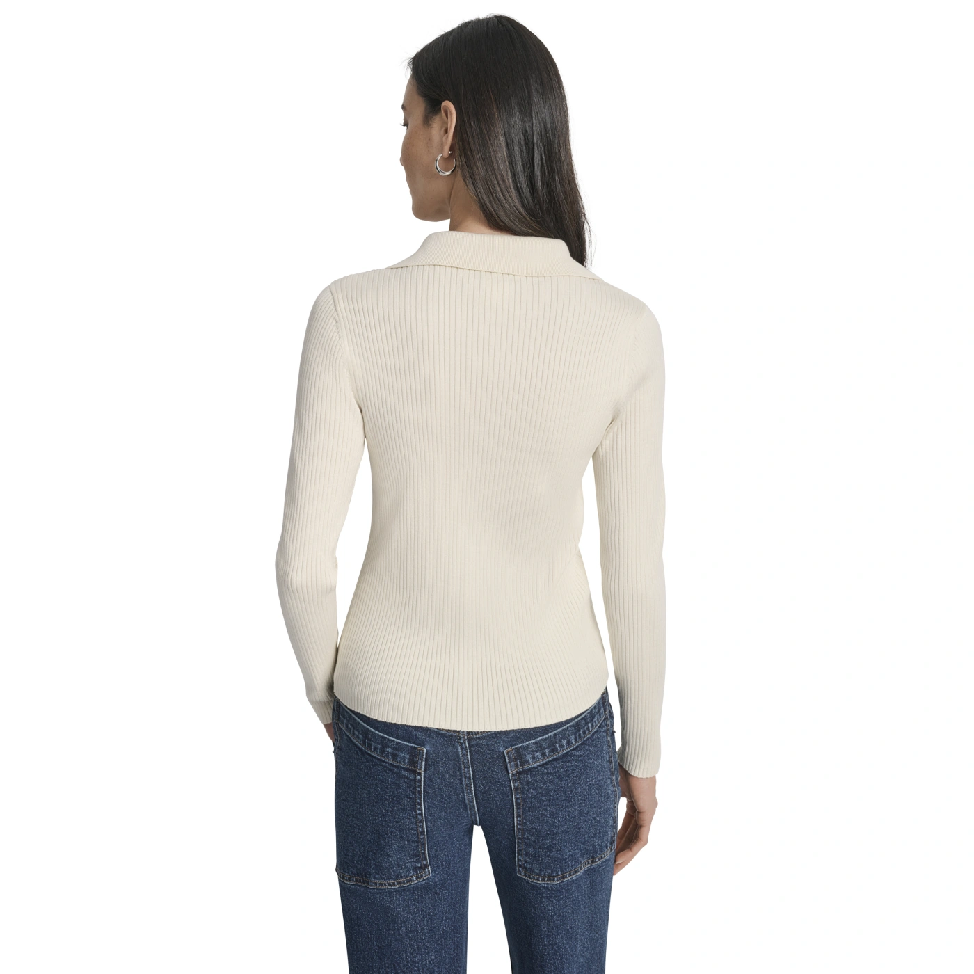 BLUSA MUJER DKNY BEIGE - 2