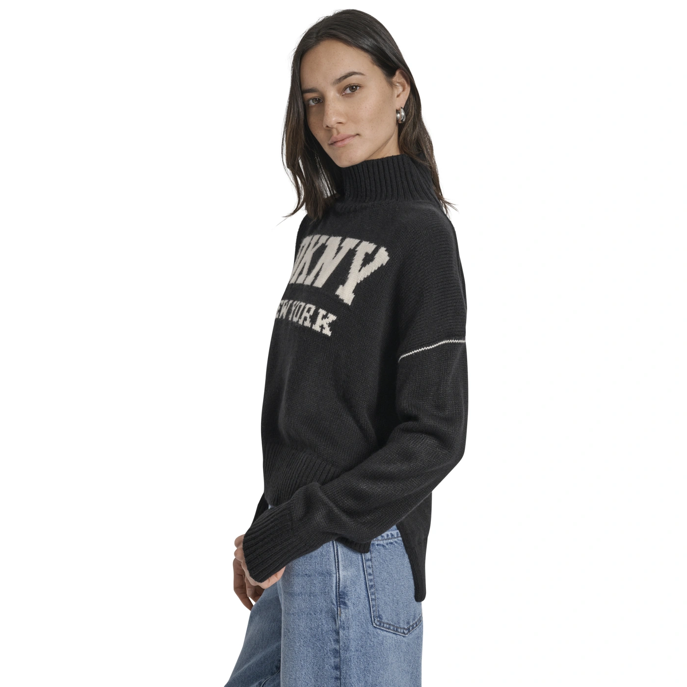 CHOMPA MUJER DKNY NEGRO - 3