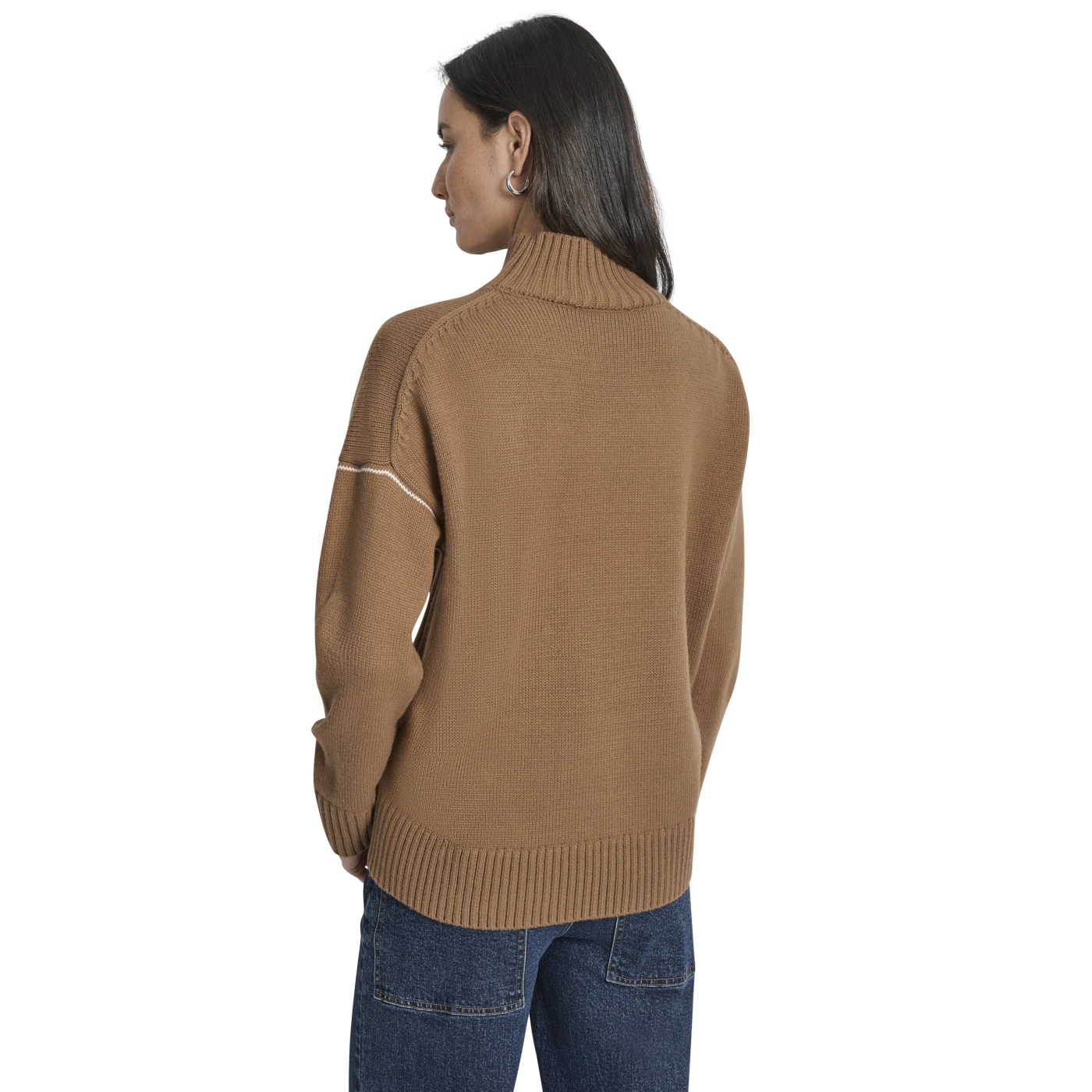 CHOMPA MUJER DKNY CARAMELO - 2