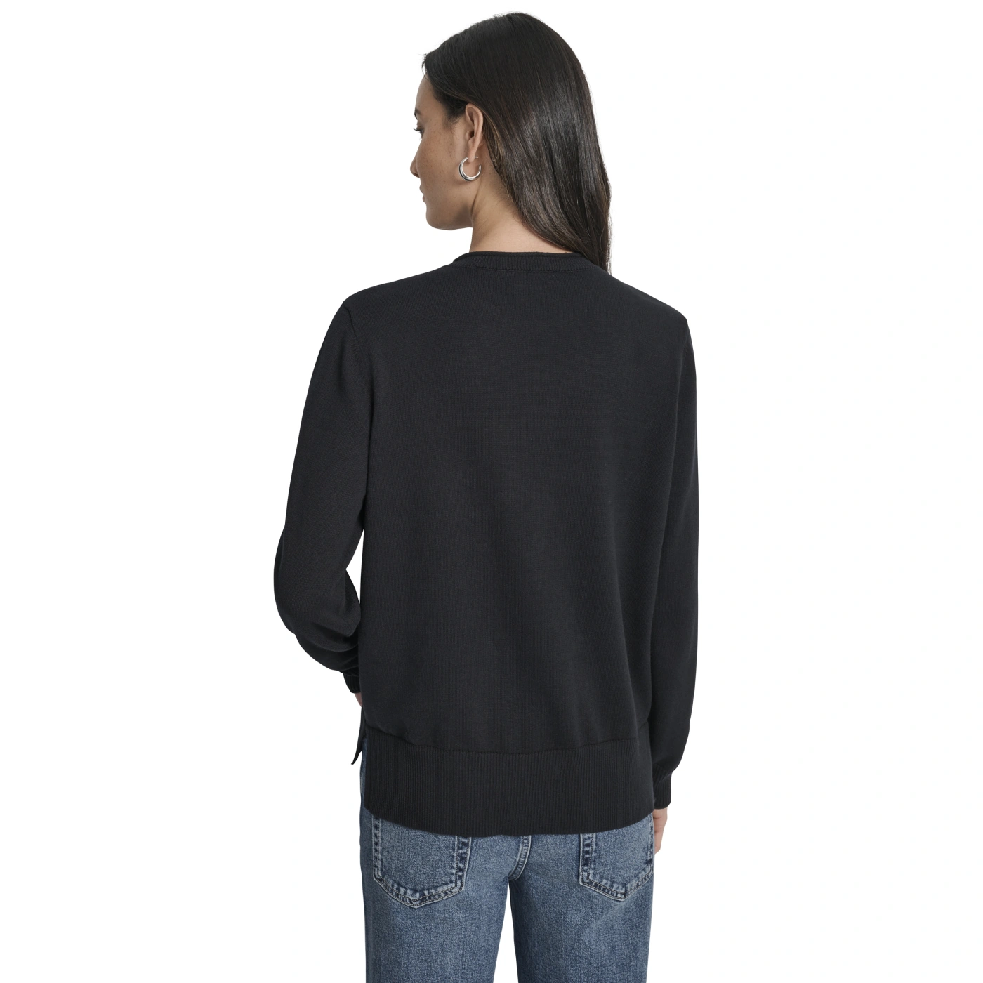 CARDIGAN MUJER DKNY NEGRO - 2