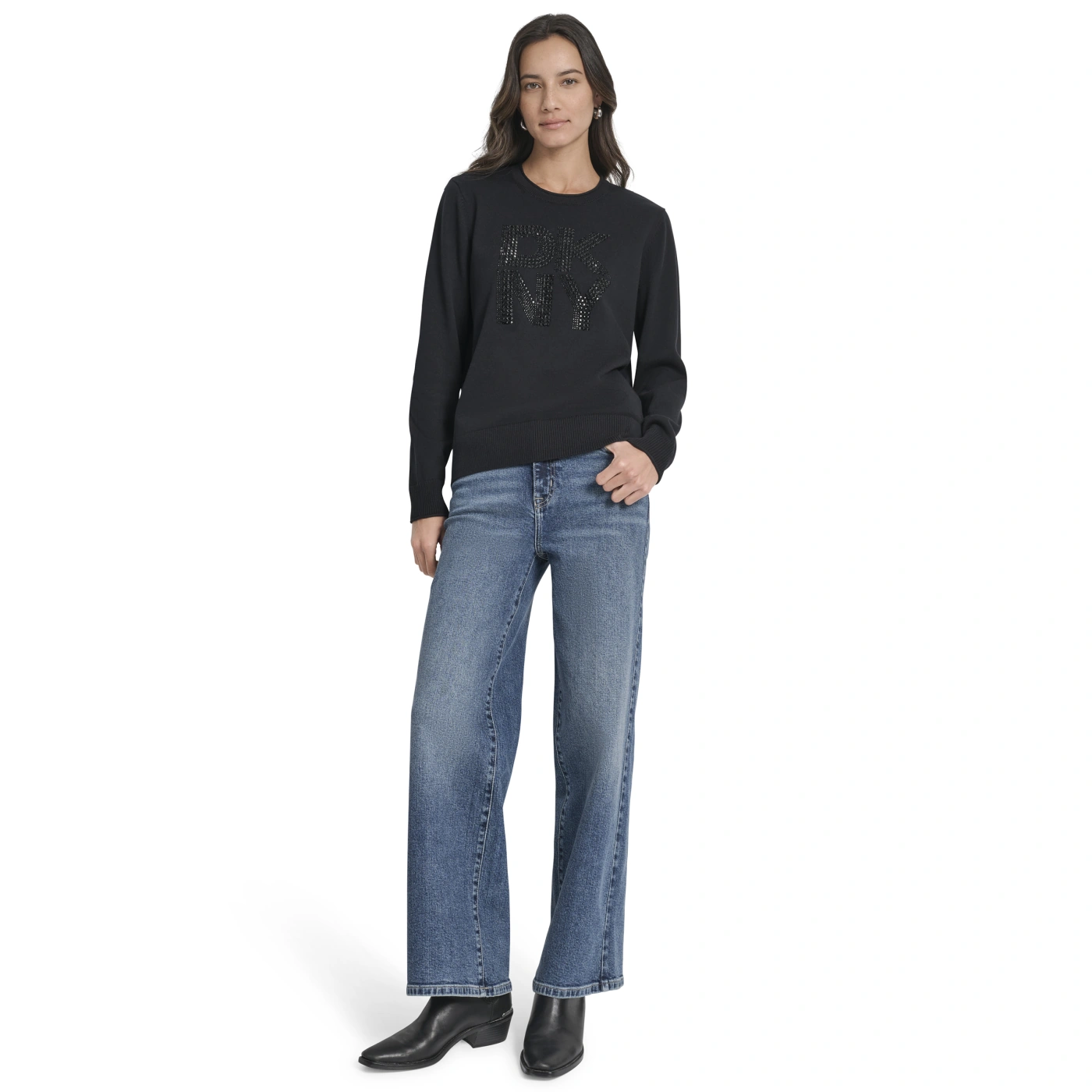 CARDIGAN MUJER DKNY NEGRO - 4
