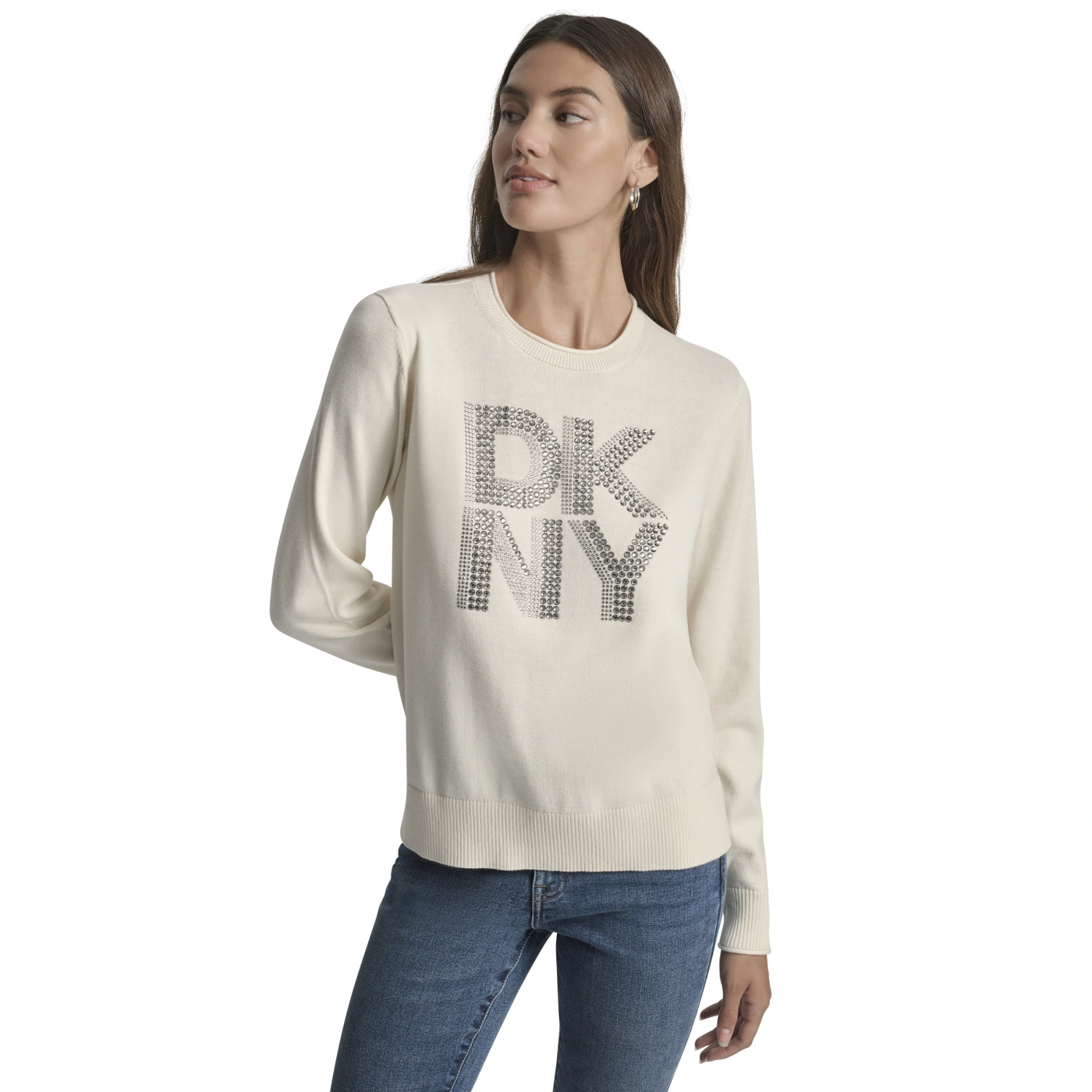 CARDIGAN MUJER DKNY BEIGE - 1