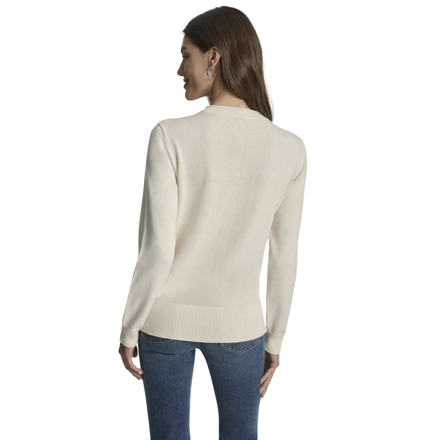 CARDIGAN MUJER DKNY BEIGE - 3