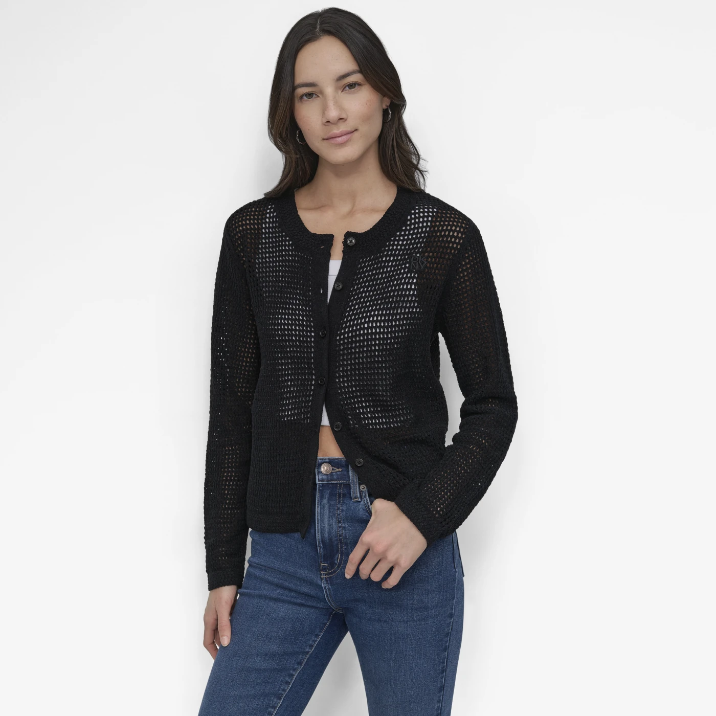 ABRIGO MUJER DKNY NEGRO - 2