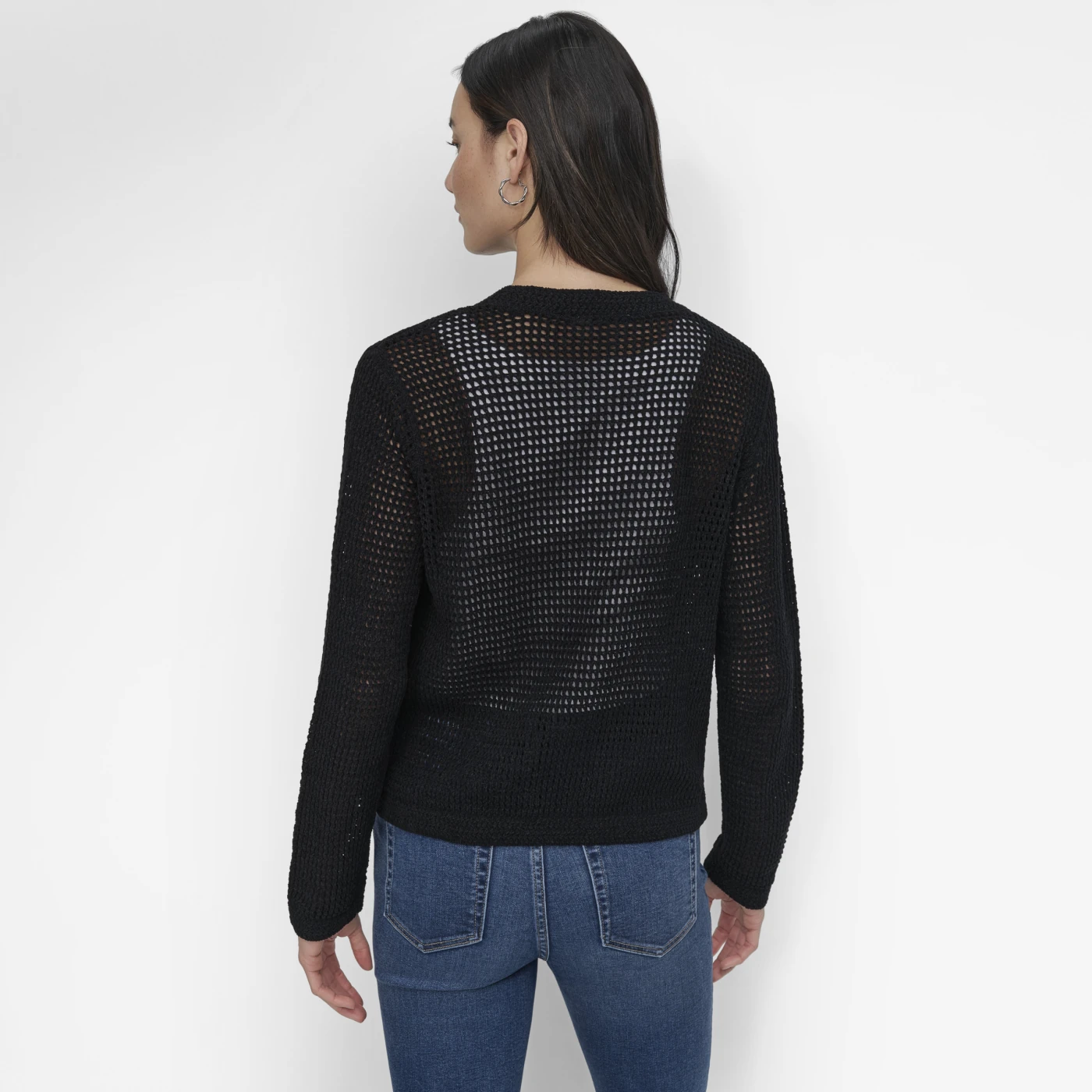 ABRIGO MUJER DKNY NEGRO - 3