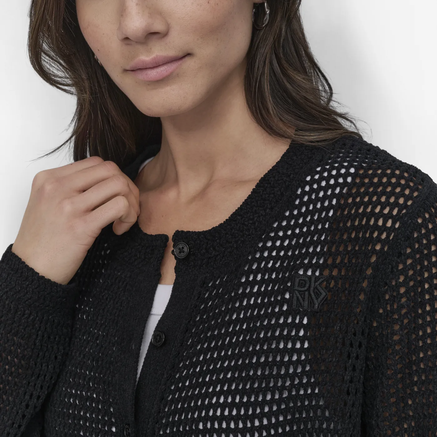 ABRIGO MUJER DKNY NEGRO - 6