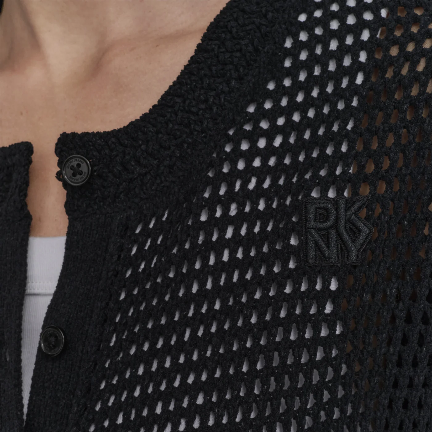 ABRIGO MUJER DKNY NEGRO - 7