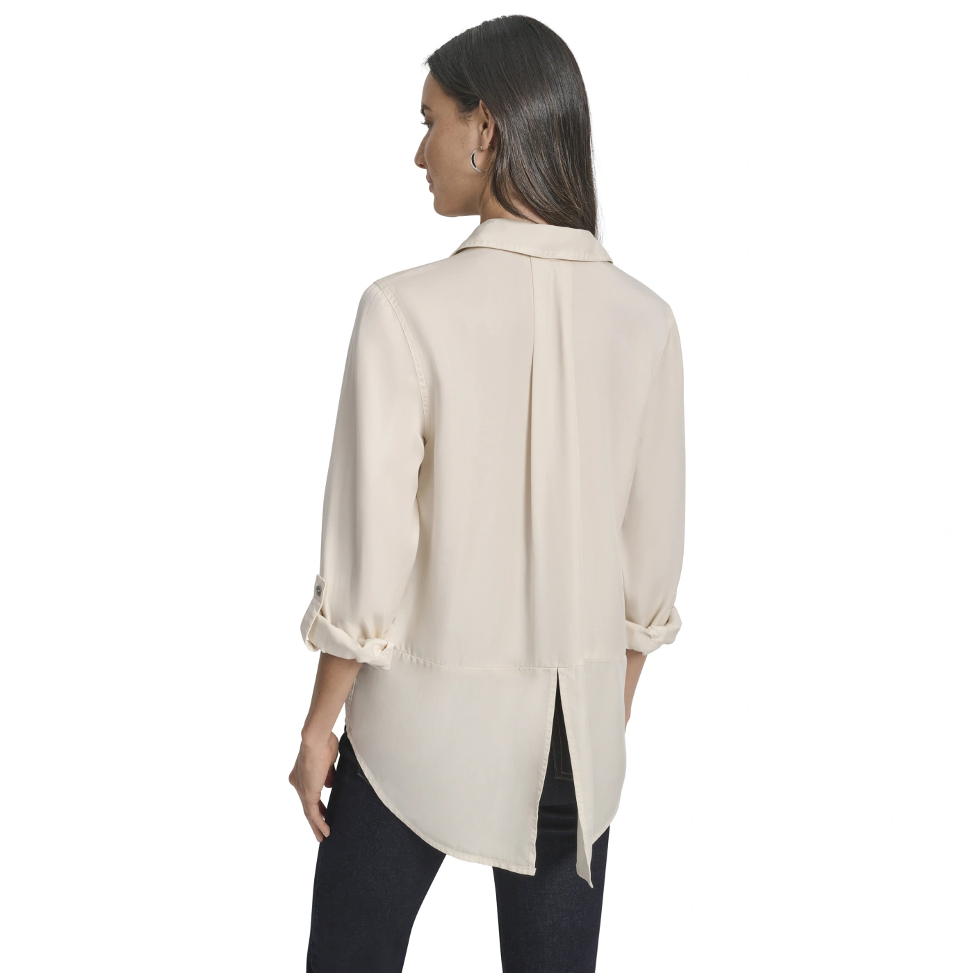 BLUSA MUJER DKNY BEIGE - 2