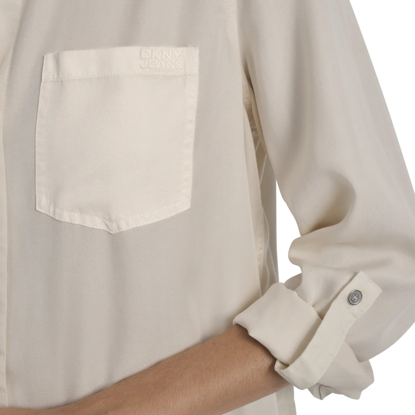 BLUSA MUJER DKNY BEIGE - 5