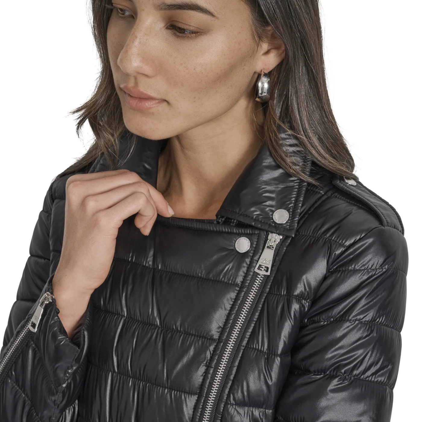 CASACA MUJER DKNY NEGRO - 3