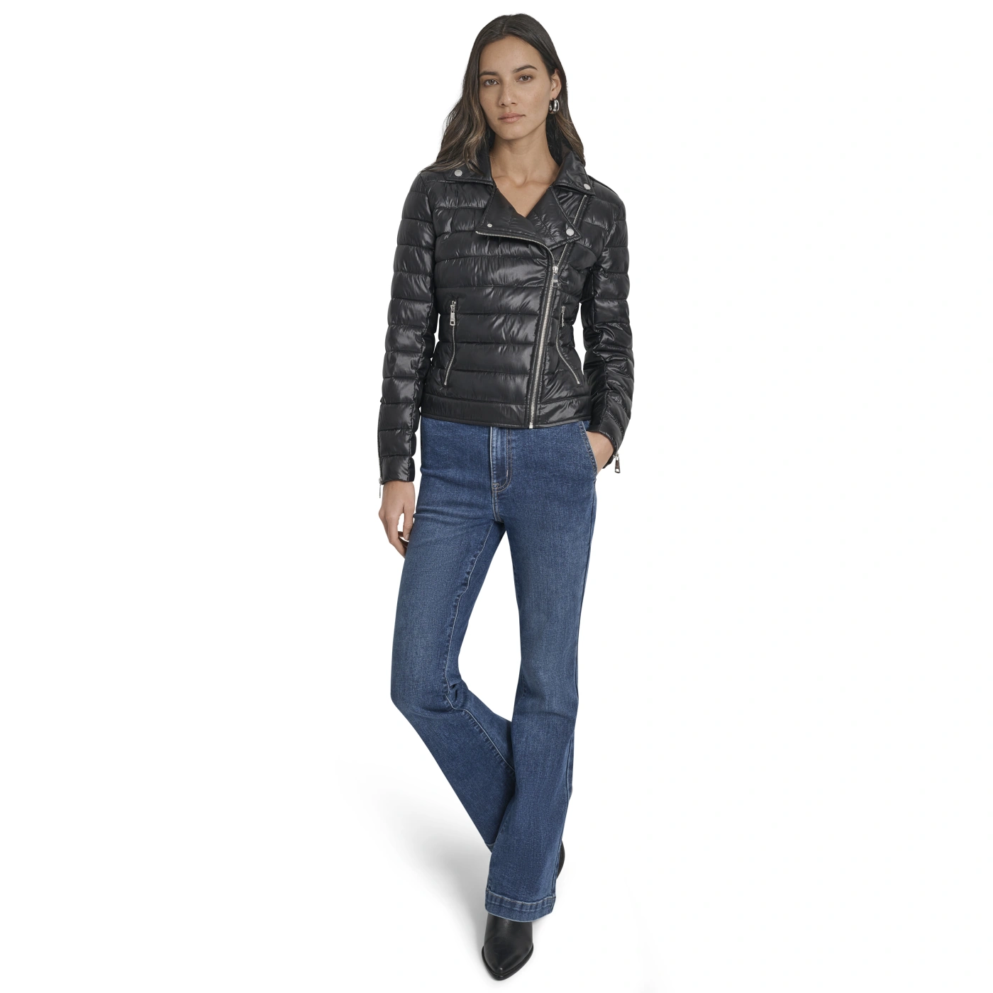 CASACA MUJER DKNY NEGRO - 6