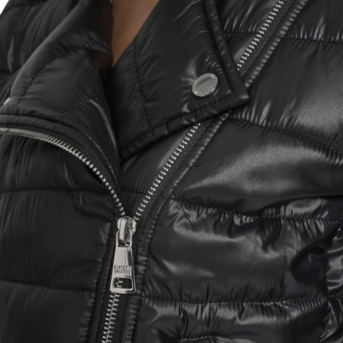 CASACA MUJER DKNY NEGRO - 8