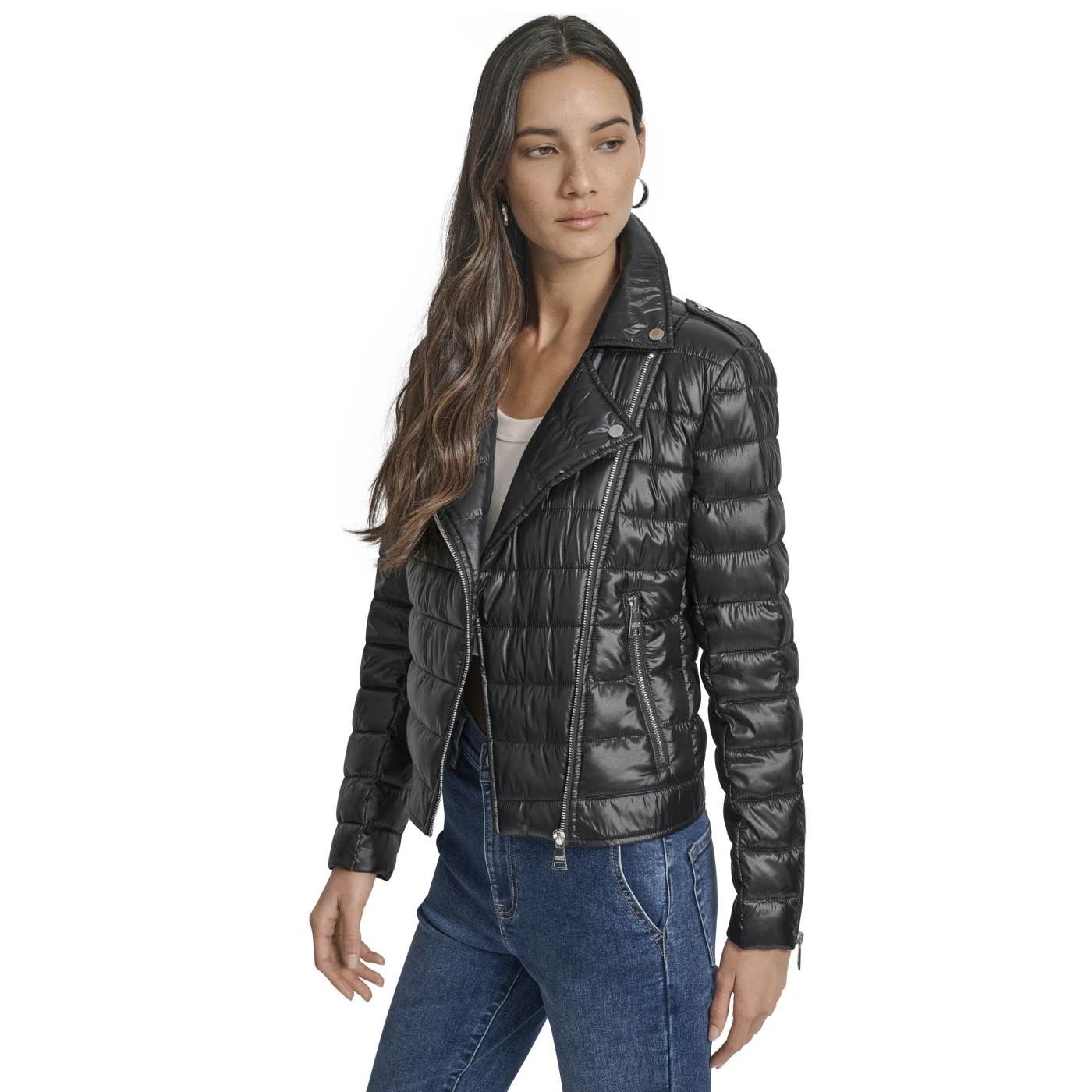 CASACA MUJER DKNY NEGRO - 5