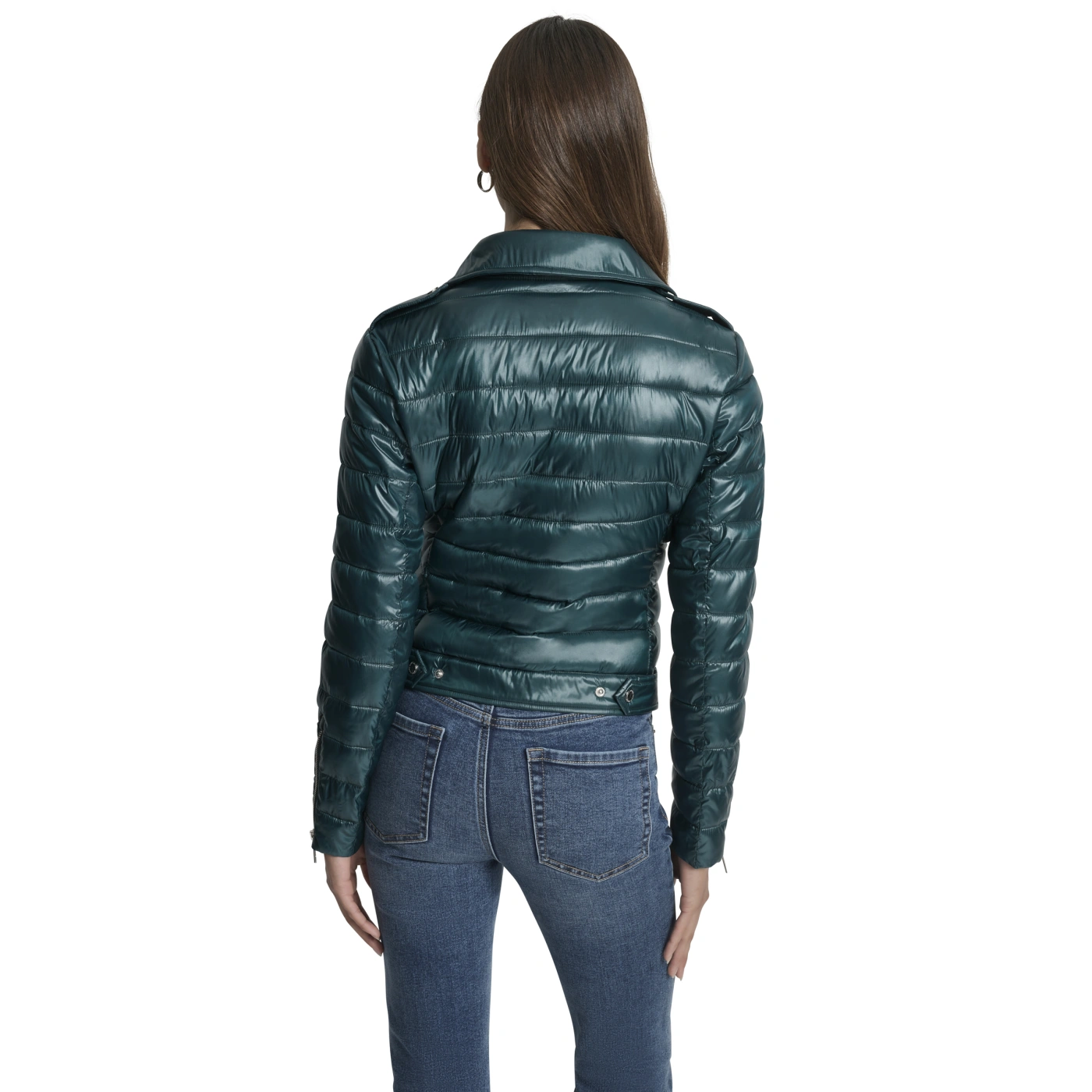 CASACA MUJER DKNY VERDE - 2