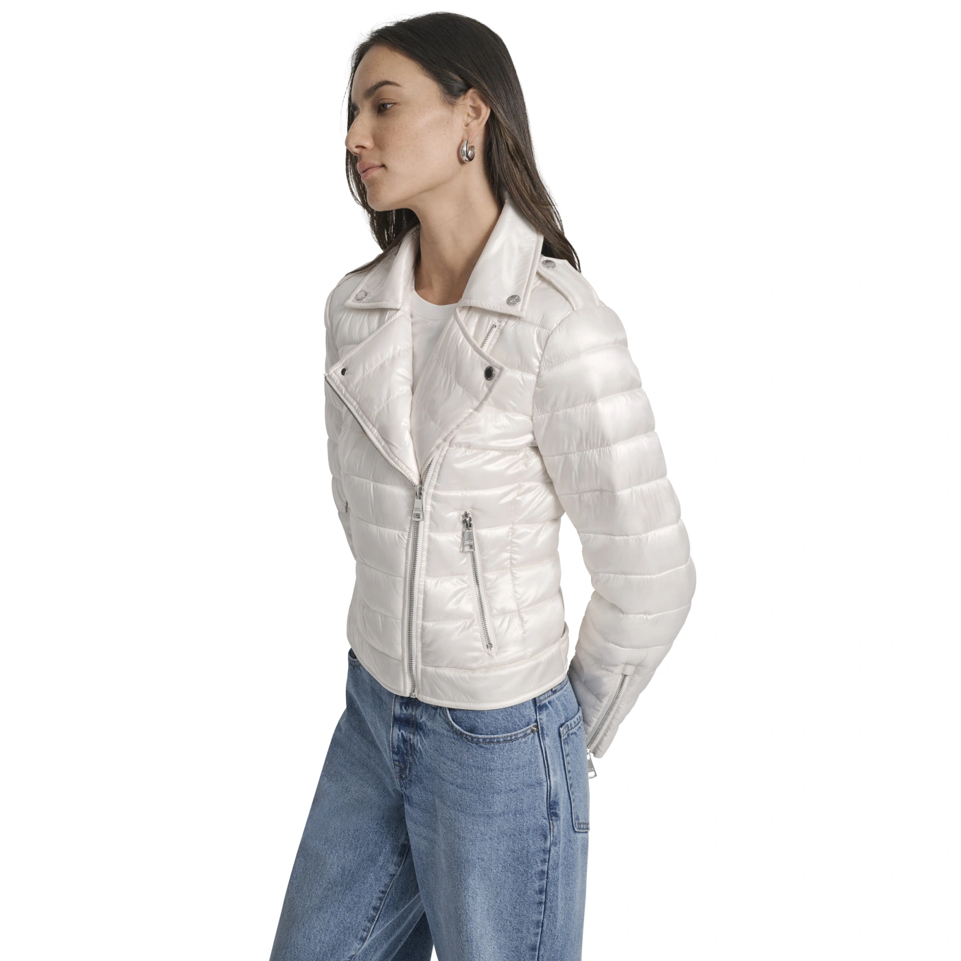 CASACA MUJER DKNY BEIGE - 3