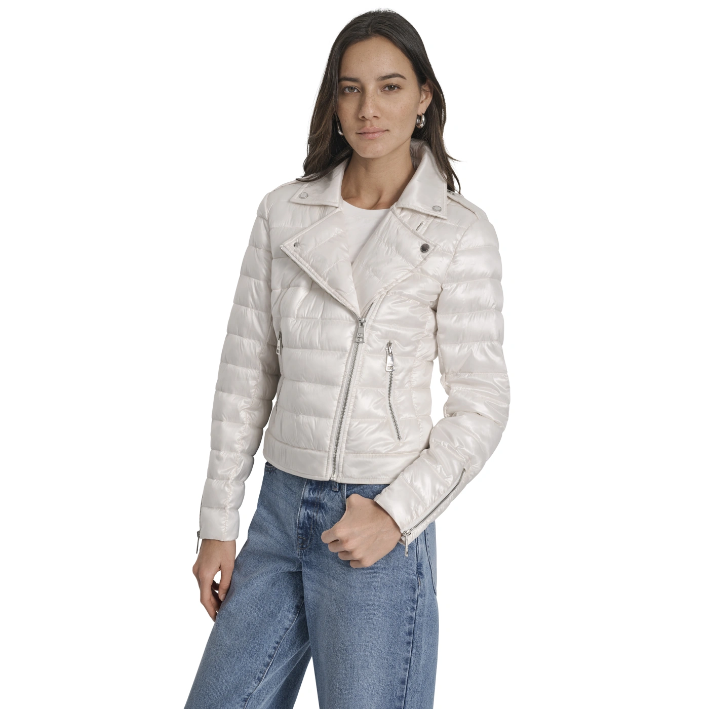 CASACA MUJER DKNY BEIGE - 7