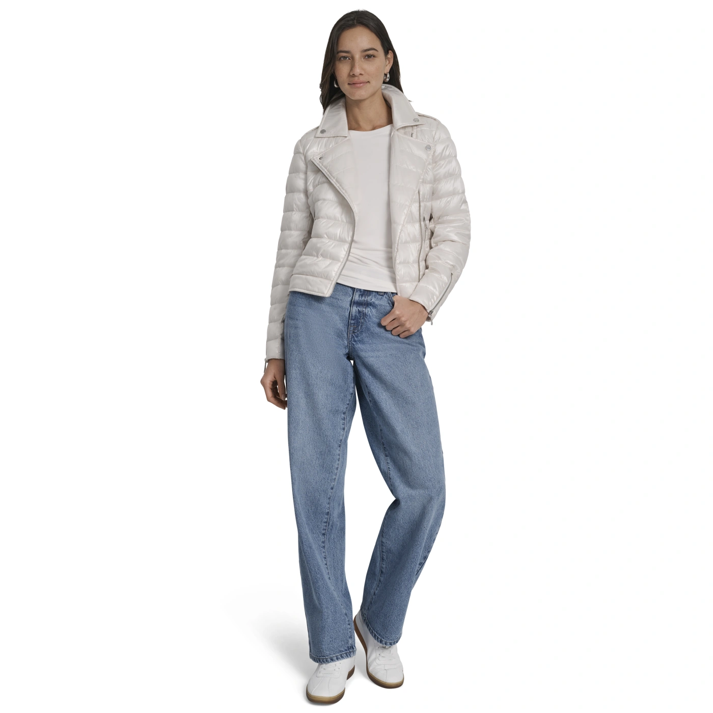 CASACA MUJER DKNY BEIGE - 8