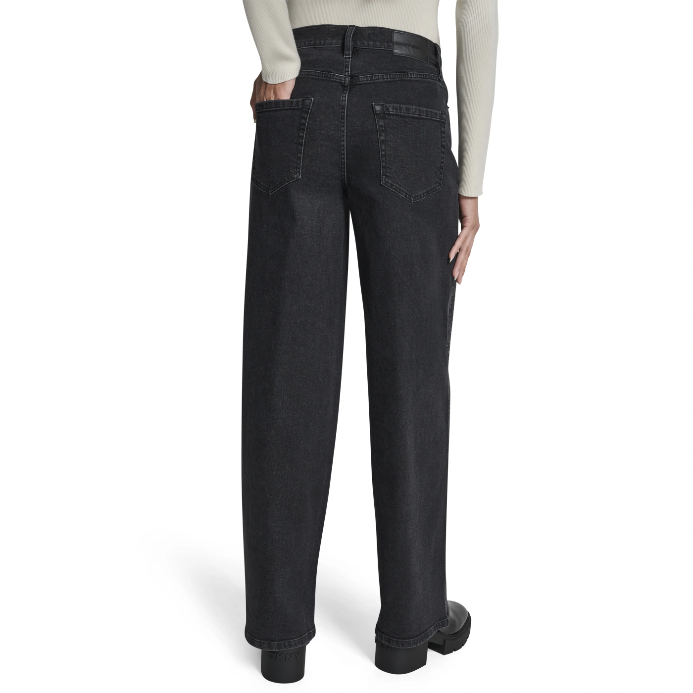 JEAN MUJER DKNY NEGRO - 3