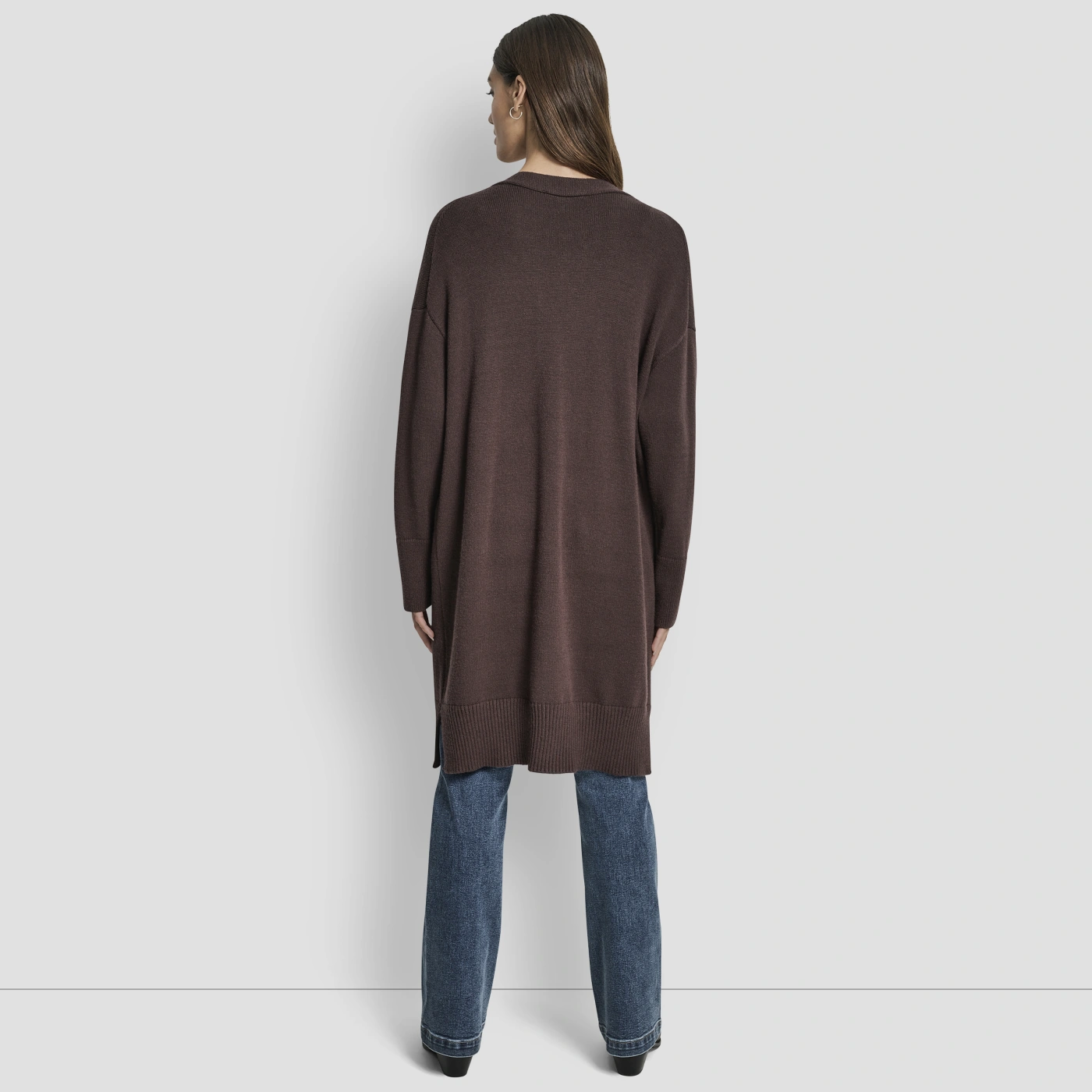 ABRIGO MUJER DKNY CHOCOLATE - 2