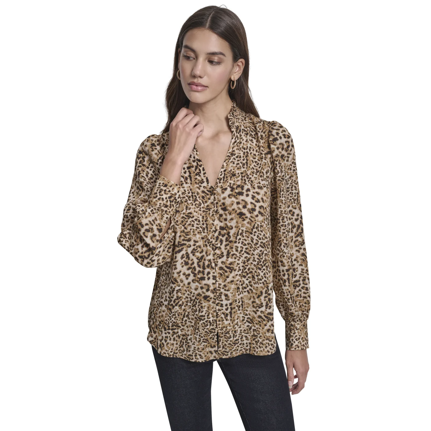 BLUSA MUJER DKNY MULTICOLOR - 1