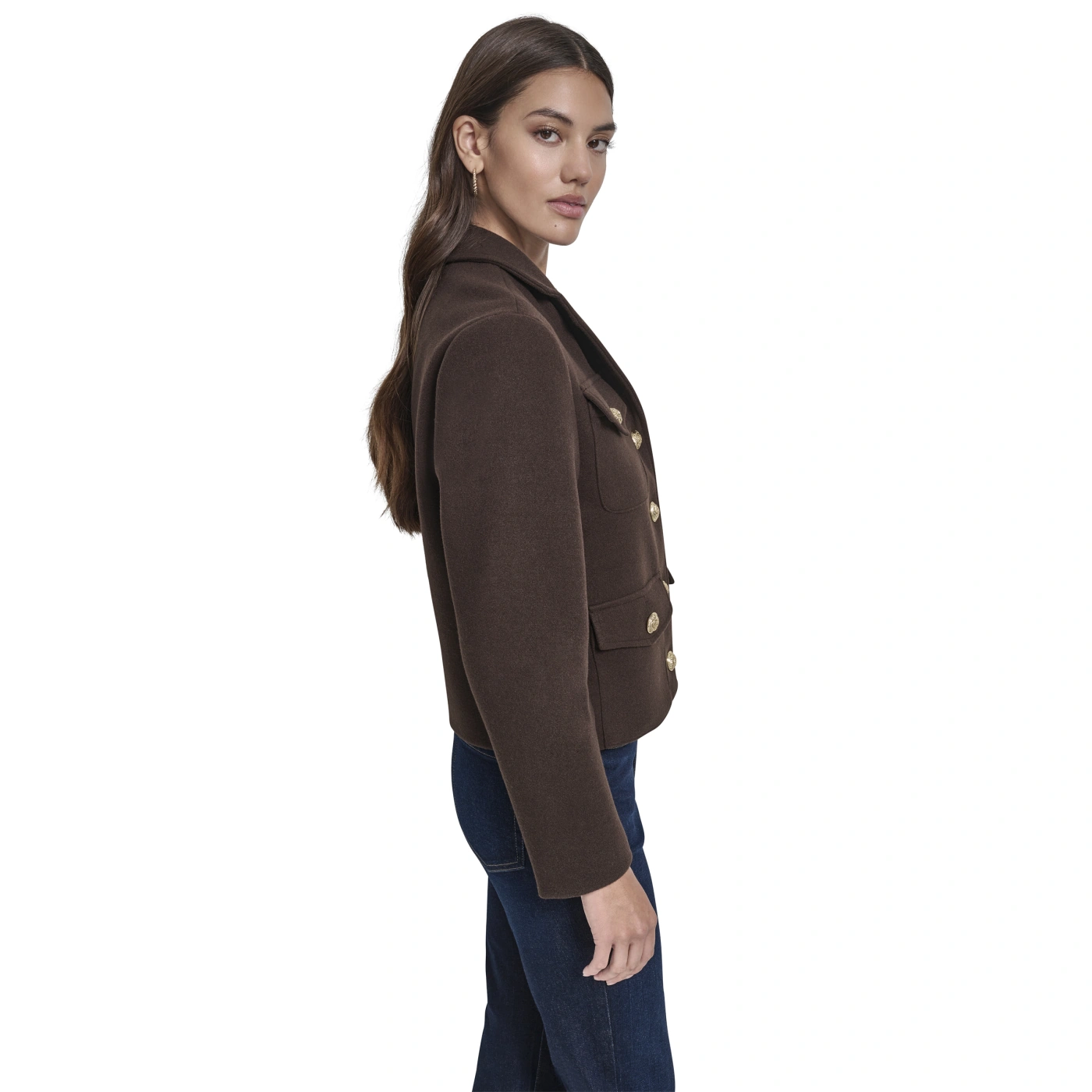 CASACA MUJER DKNY CHOCOLATE - 3