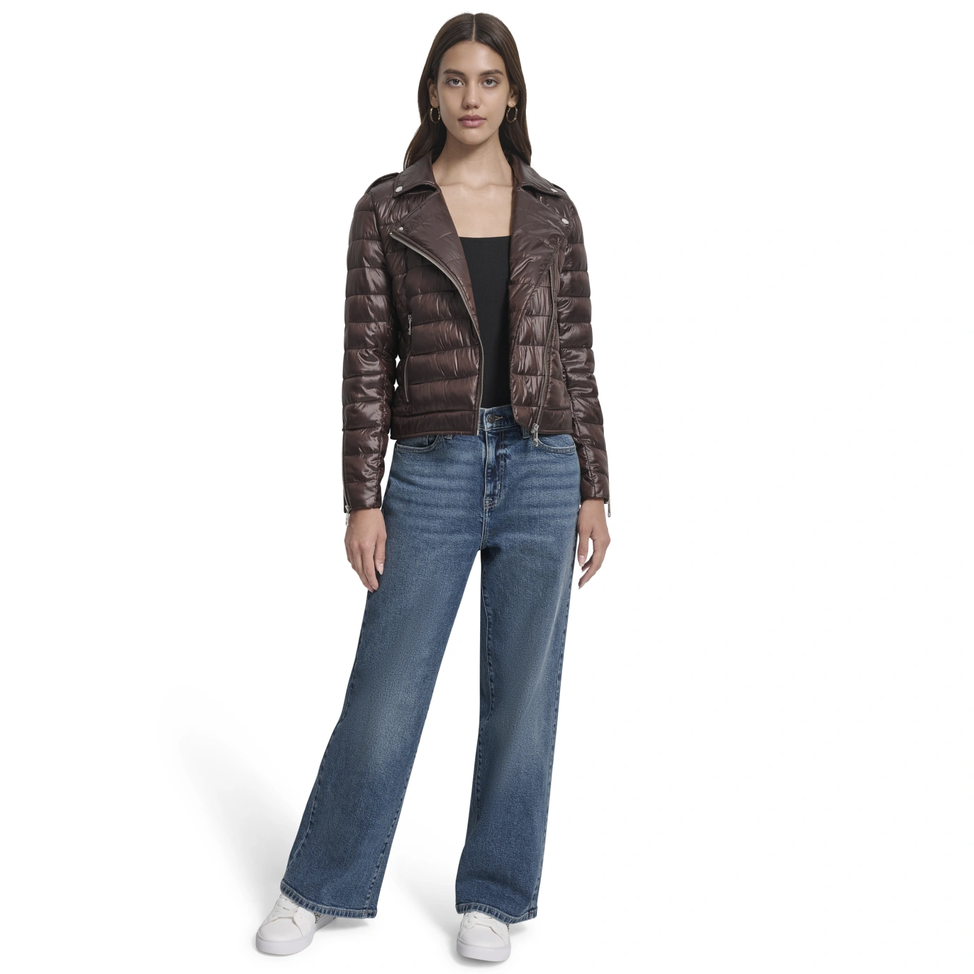 CASACA MUJER DKNY CHOCOLATE - 5