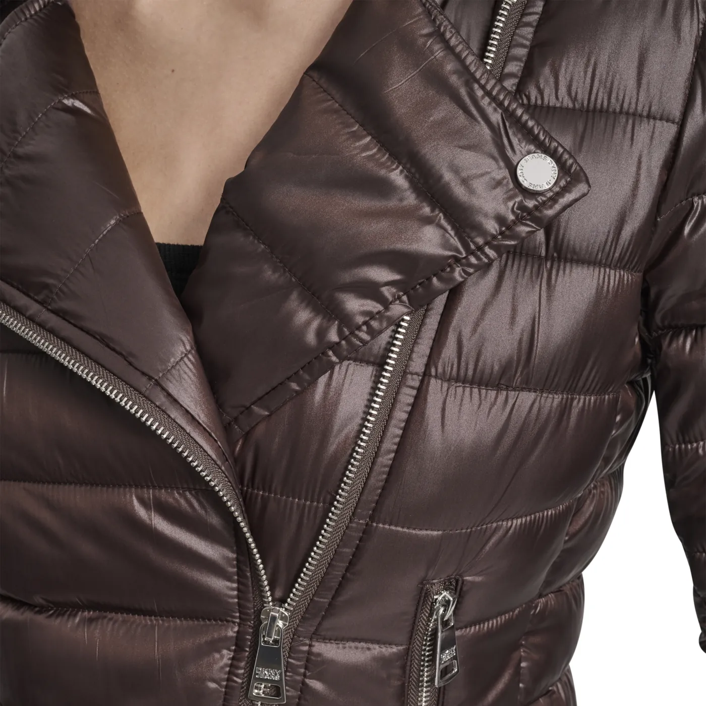 CASACA MUJER DKNY CHOCOLATE - 6