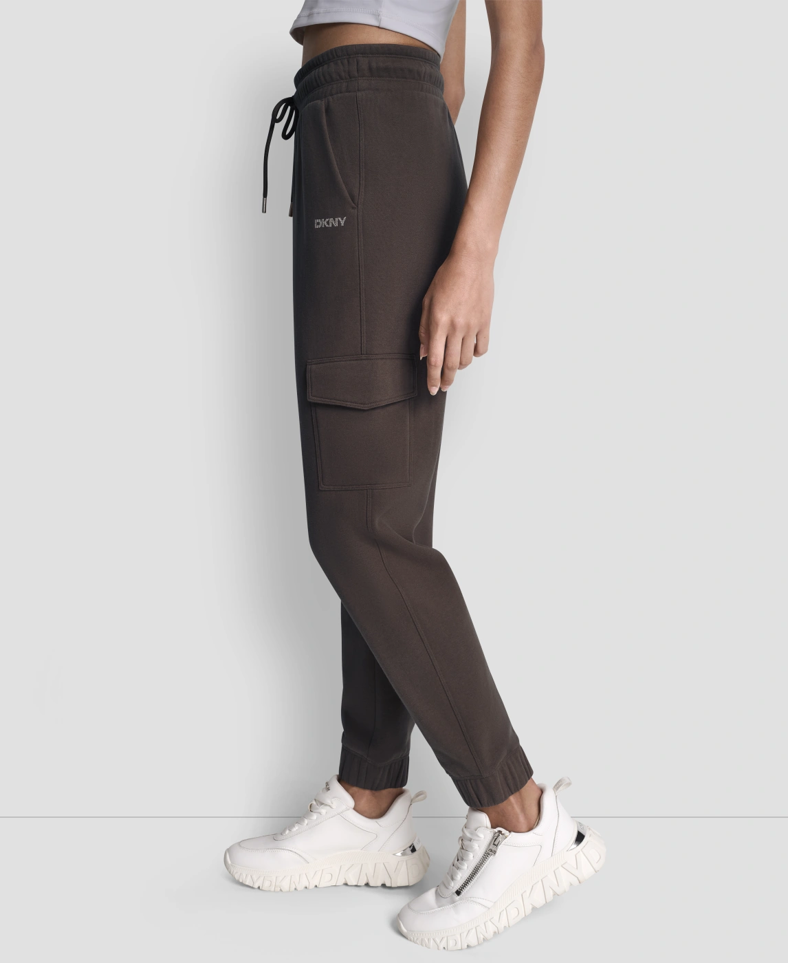 PANTALÓN JOGGER MUJER DKNY CHOCOLATE - 3