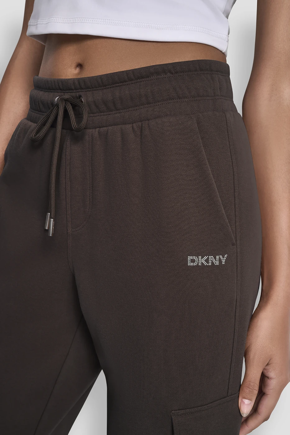 PANTALÓN JOGGER MUJER DKNY CHOCOLATE - 6