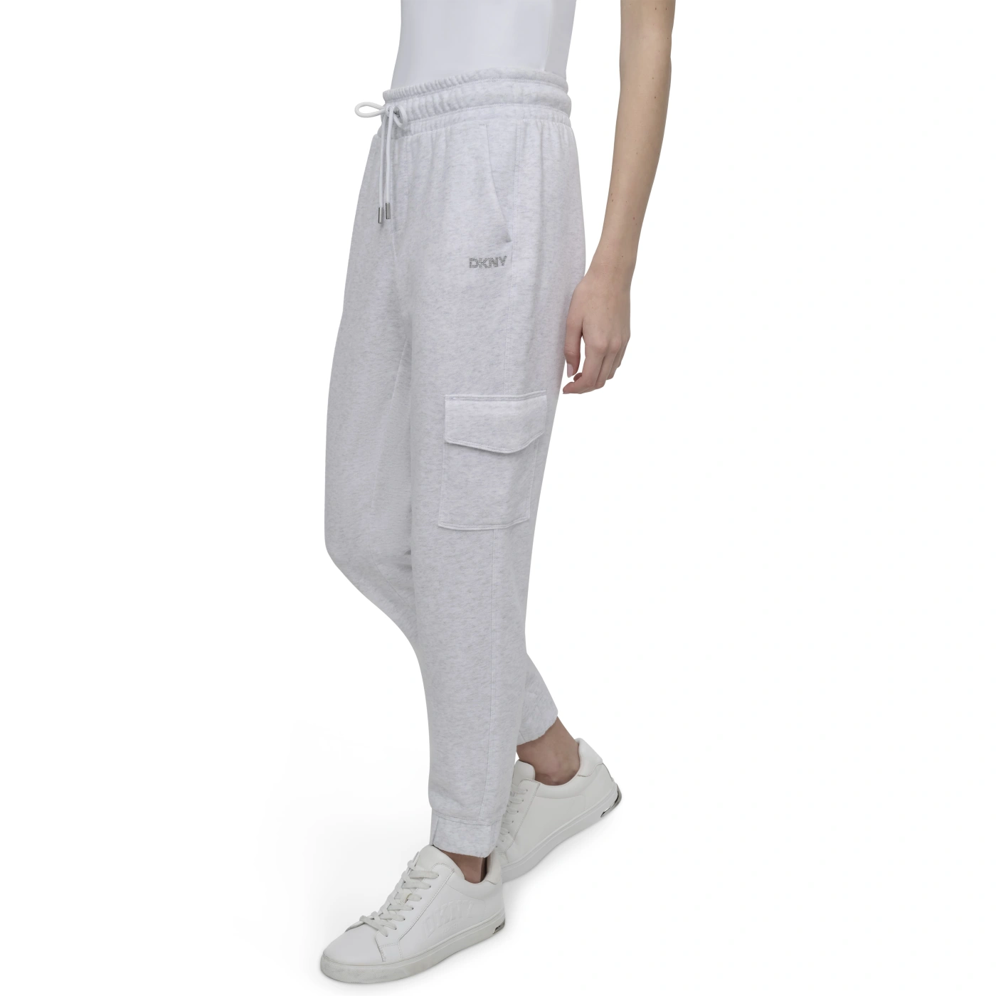 PANTALÓN JOGGER MUJER DKNY GRIS - 3