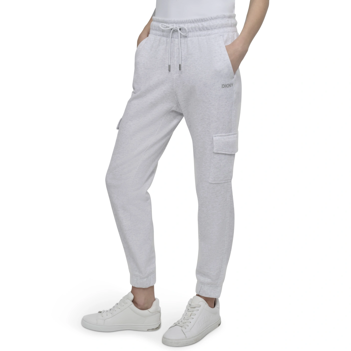 PANTALÓN JOGGER MUJER DKNY GRIS - 5