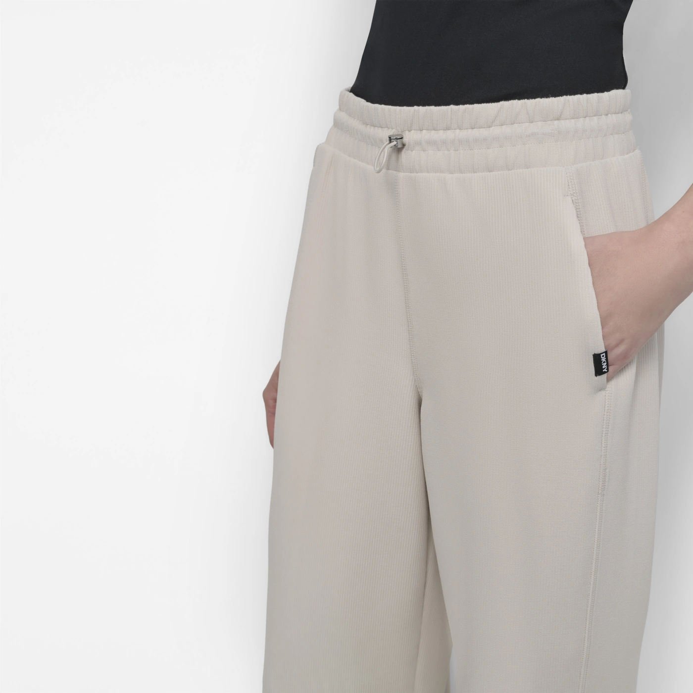 PANTALÓN WIDELEG MUJER DKNY ARENA - 4