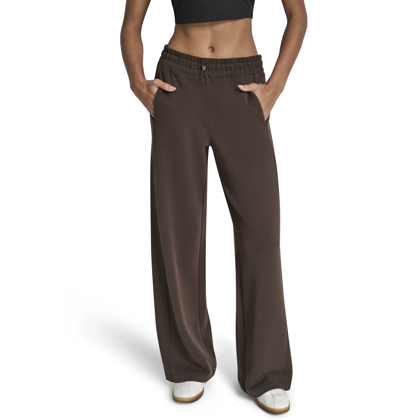PANTALÓN RECTO MUJER DKNY CHOCOLATE - 1