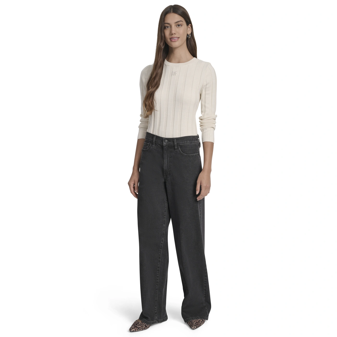 JEAN MUJER DKNY NEGRO - 4