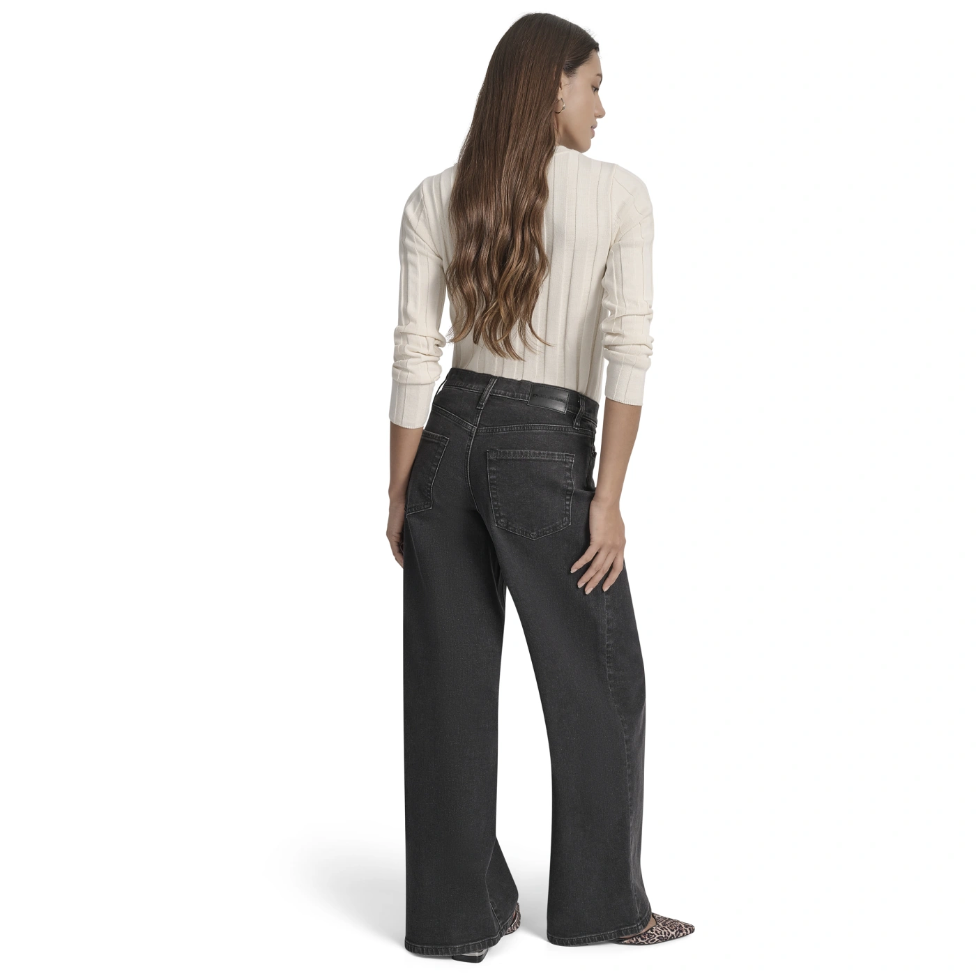 JEAN MUJER DKNY NEGRO - 5