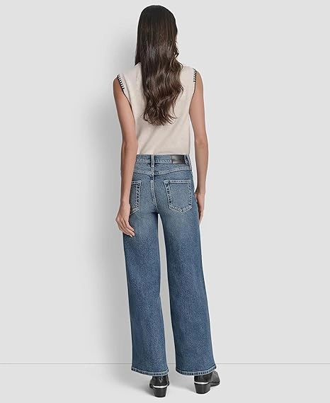 JEAN MUJER DKNY AZUL - 2