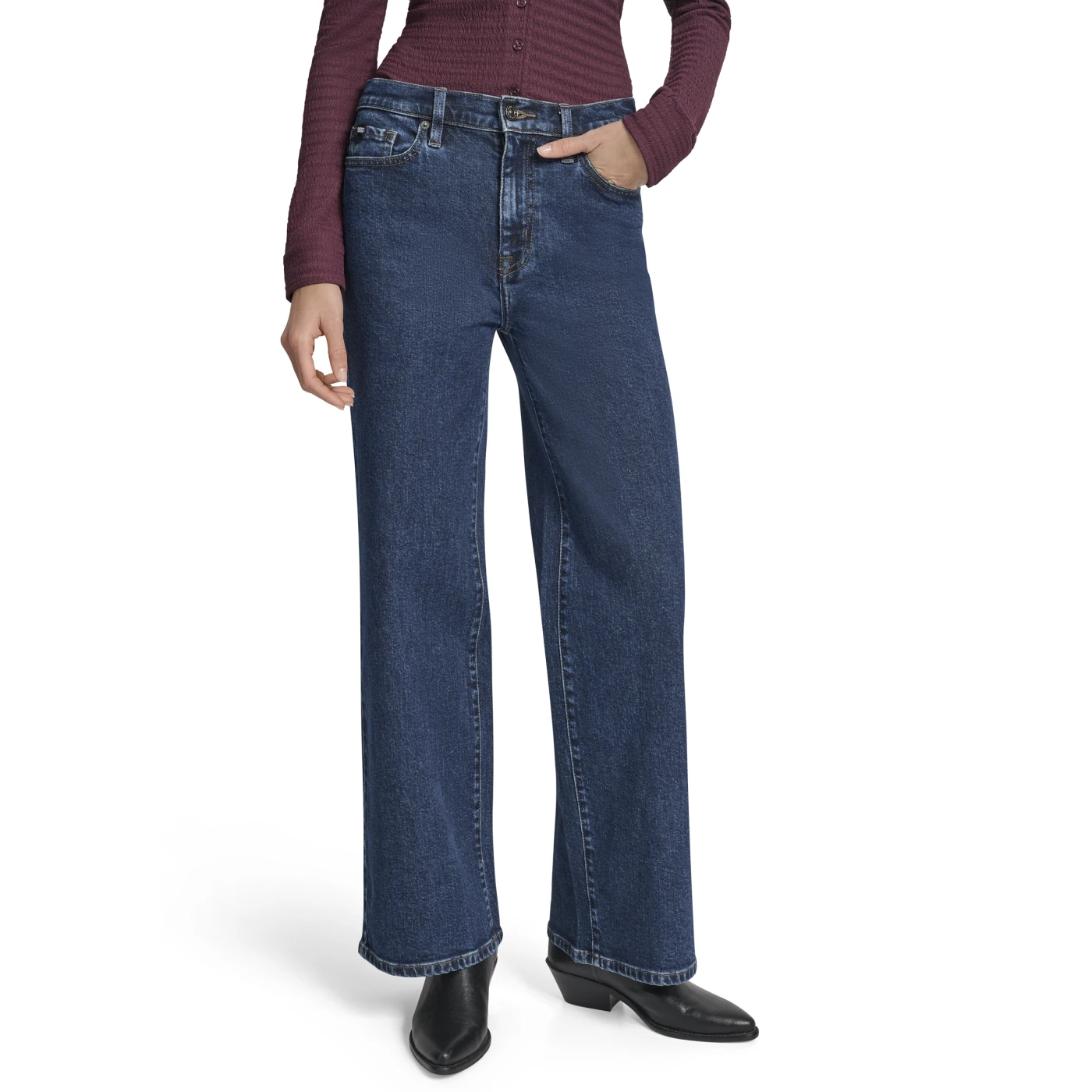 JEAN MUJER DKNY AZUL - 1