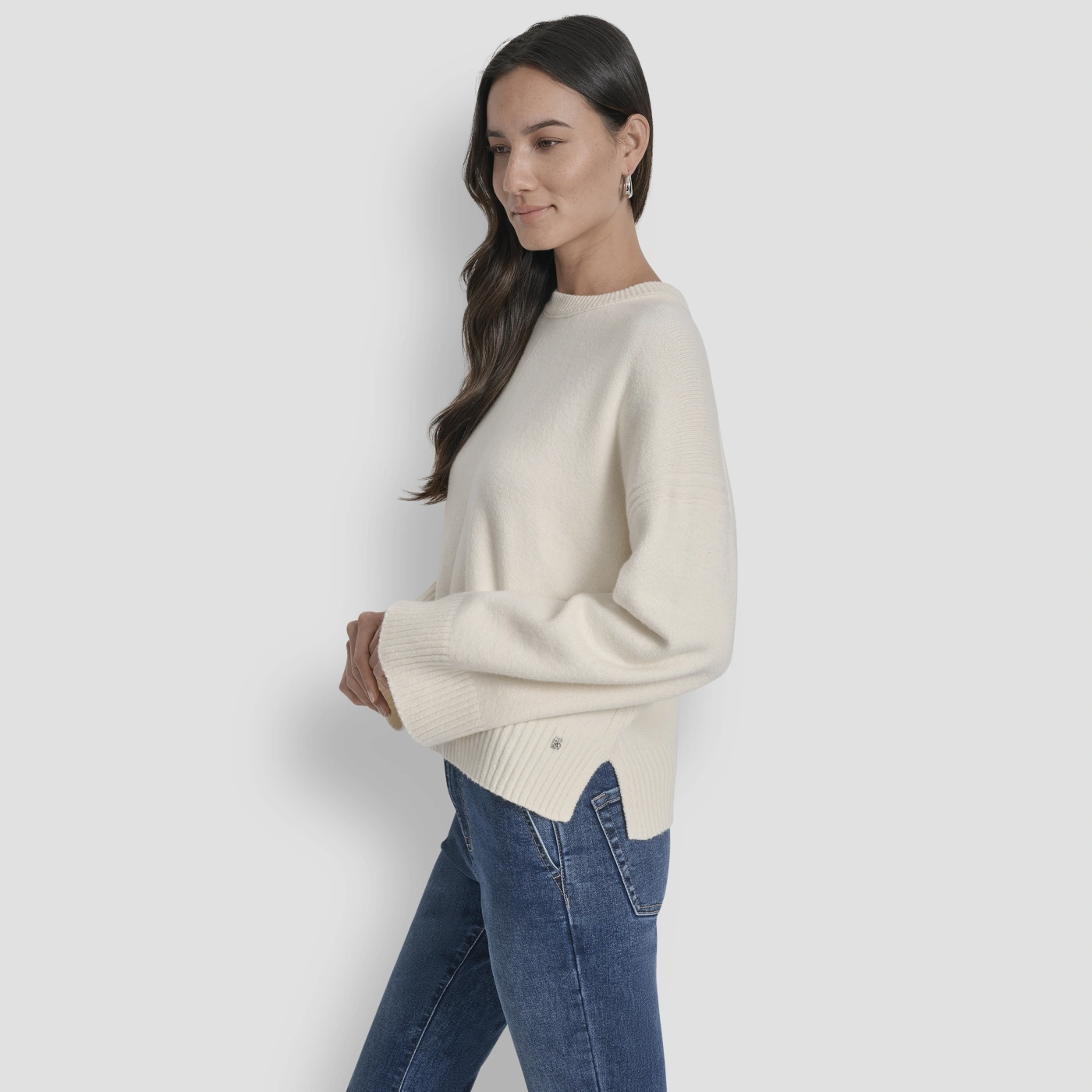 CHOMPA MUJER DKNY BEIGE - 2