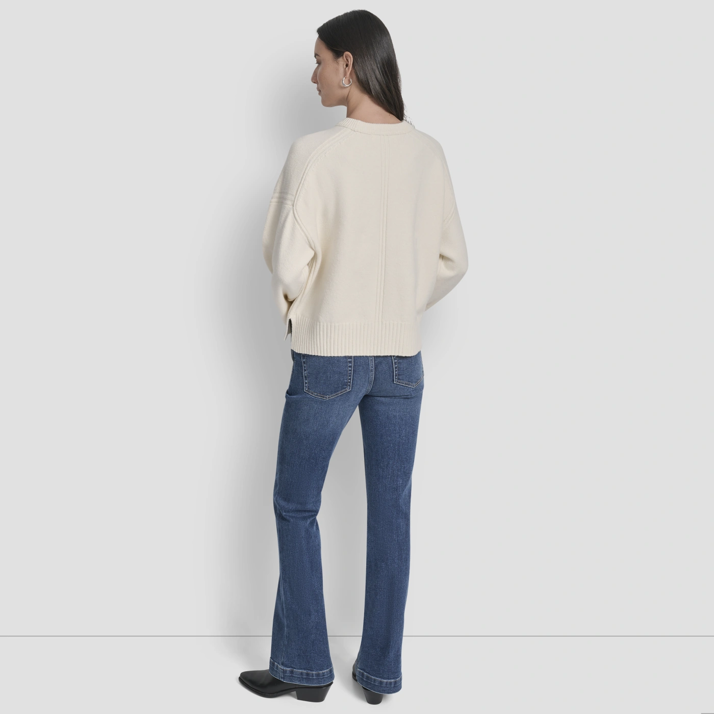 CHOMPA MUJER DKNY BEIGE - 3