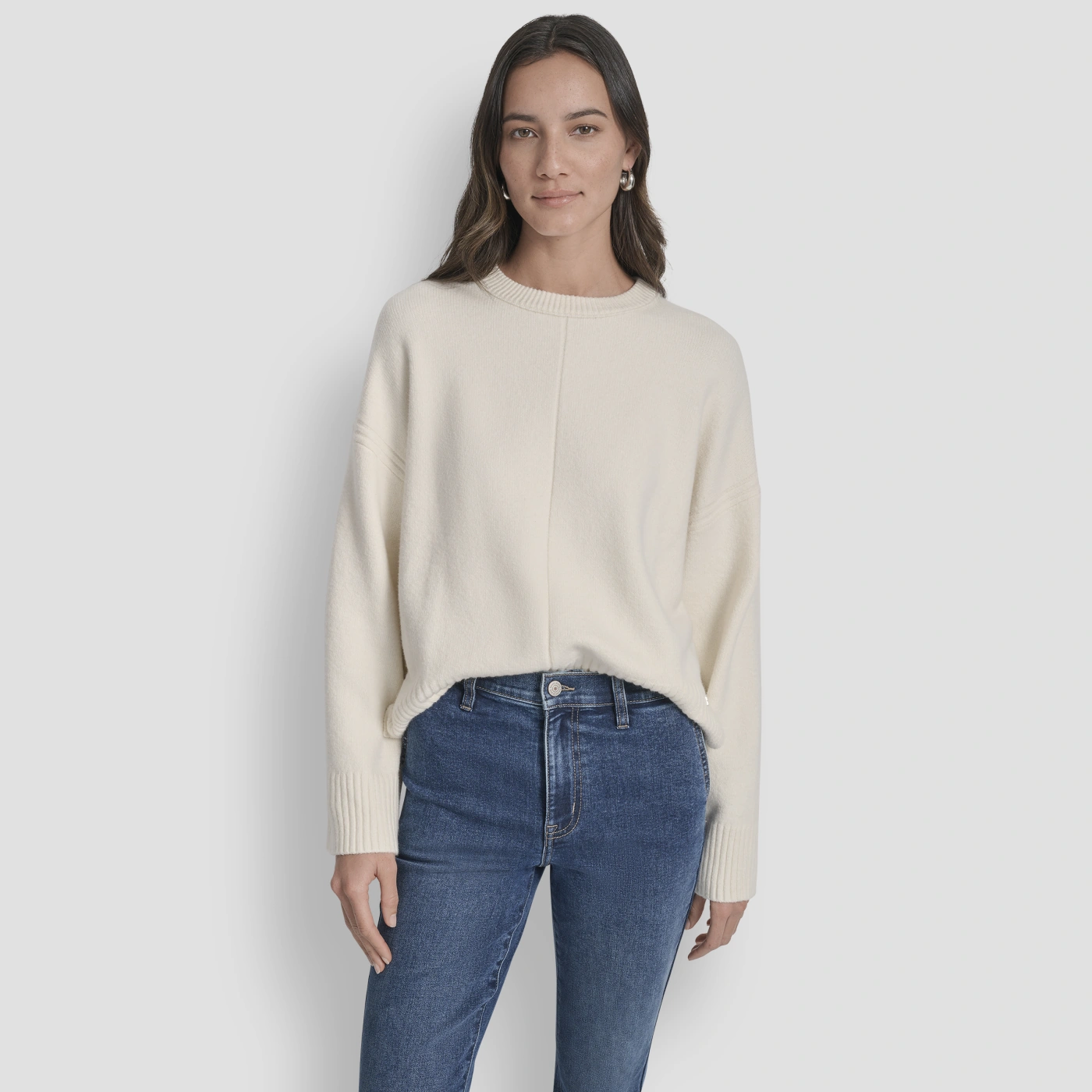 CHOMPA MUJER DKNY BEIGE - 1