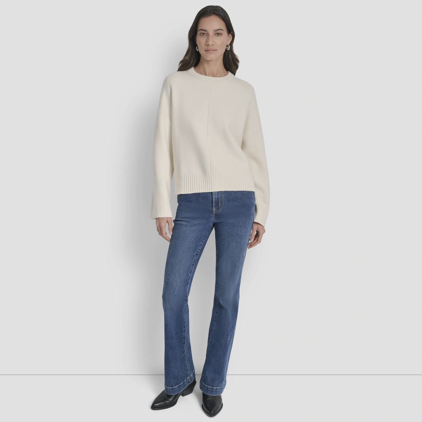 CHOMPA MUJER DKNY BEIGE - 4