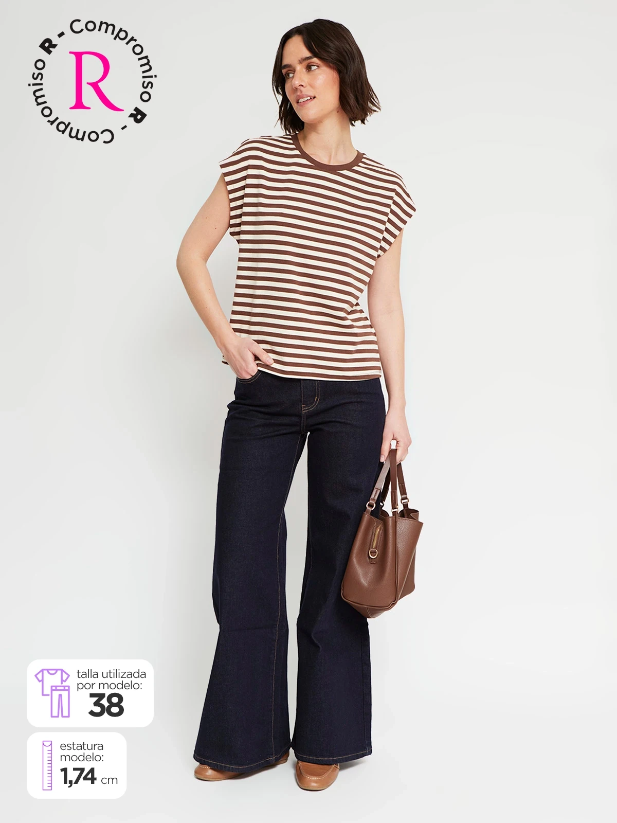 JEANS ALGODÓN REGULAR MUJER NAVIGATA - 1