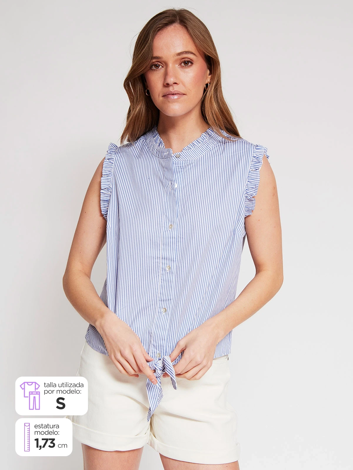 BLUSA SIN MANGAS MUJER NAVIGATA - 1