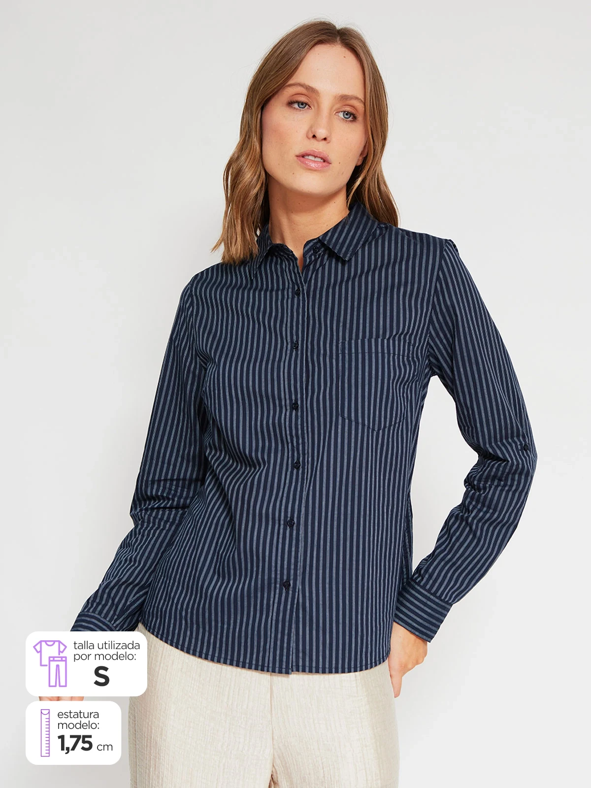BLUSA MANGA LARGA MUJER NAVIGATA - 1