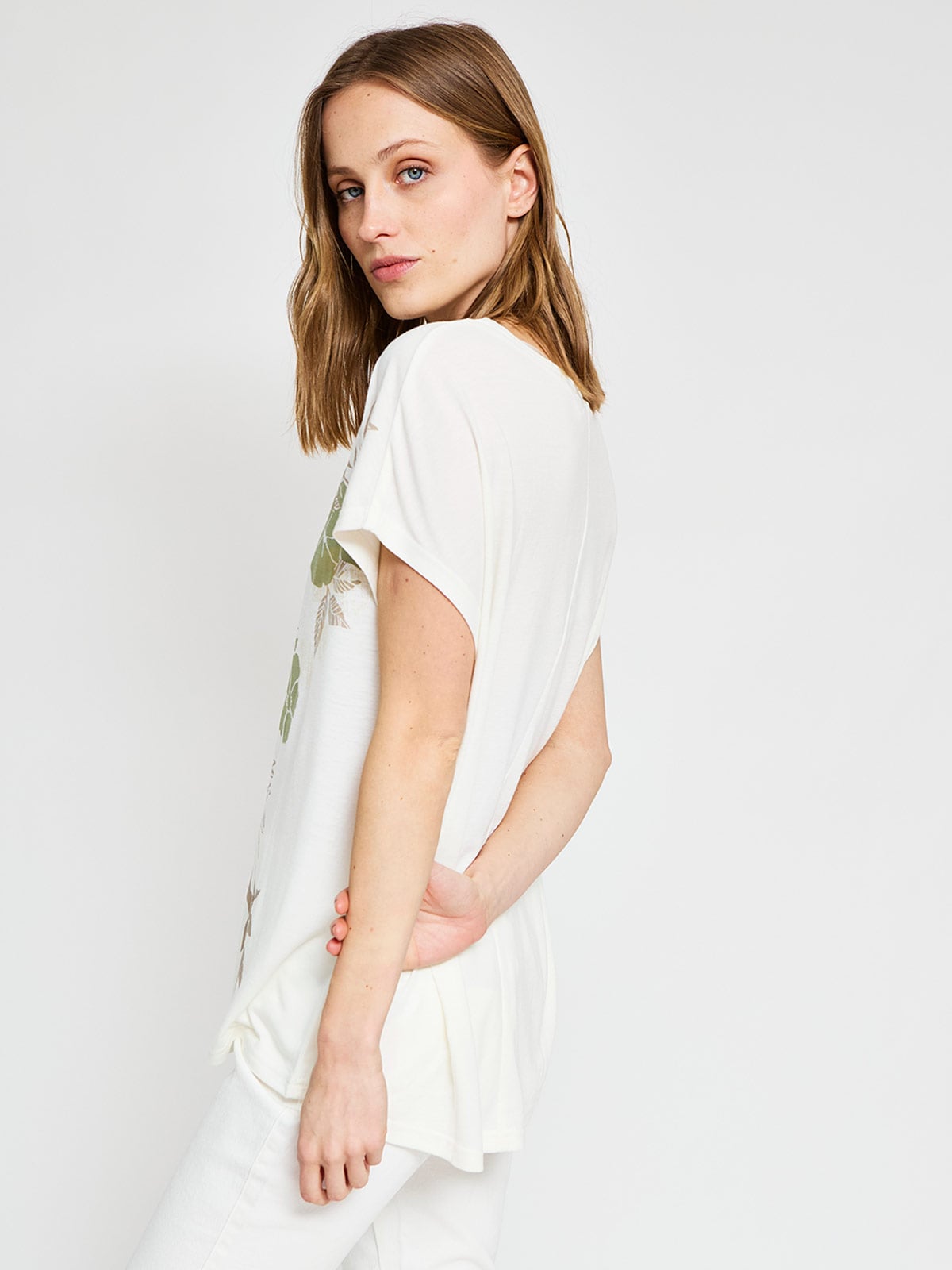 POLO MANGA CORTA MUJER AZIZ ESTAMPADA - 2