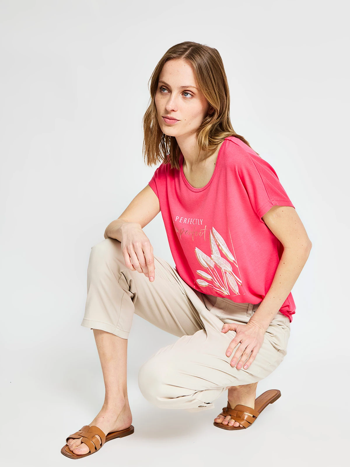 POLO MANGA CORTA MUJER AZIZ ESTAMPADA - 4